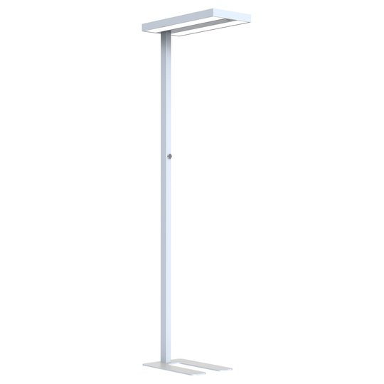 Arcchio Nelvana -LED-tunnistin-lattiavalo, hopea