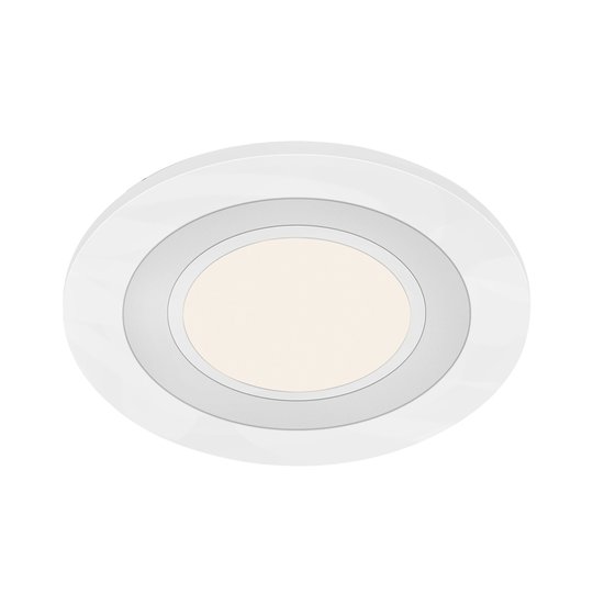 LED-kattouppovalaisin Clyde, lämmin valkoinen Ø8cm