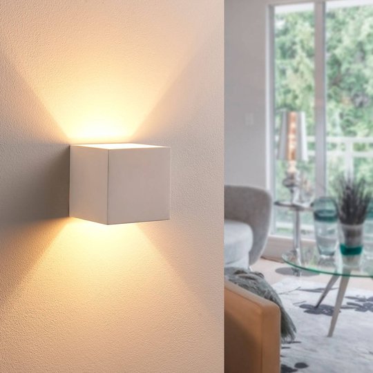 Ylös- ja alaspäin valaiseva LED-kipsivalaisin Kay