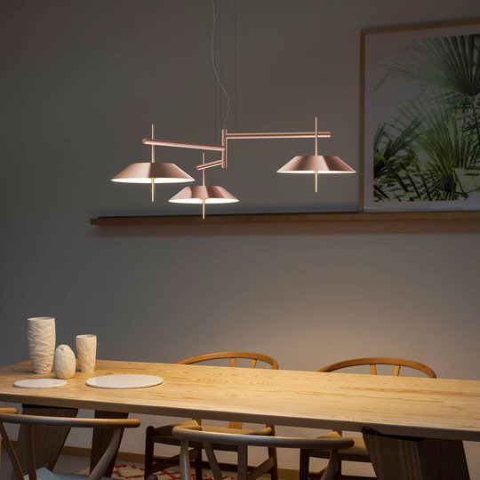 LED-riippuvalaisin Mayfair, 3-lamppuinen