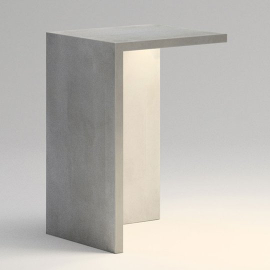 Vibia Empty 4130 ulkovalaisin betonista, 70 cm