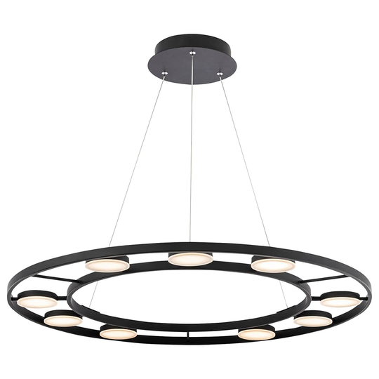 Maytoni Fad -LED-riippuvalo, säädettävä, ∅ 80 cm