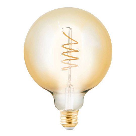 LED-globe-lamppu E27 4W amber Ø 12,5 cm