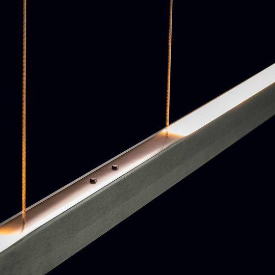 Holtkötter Xena S-LED-riippuvalaisin 120cm platina