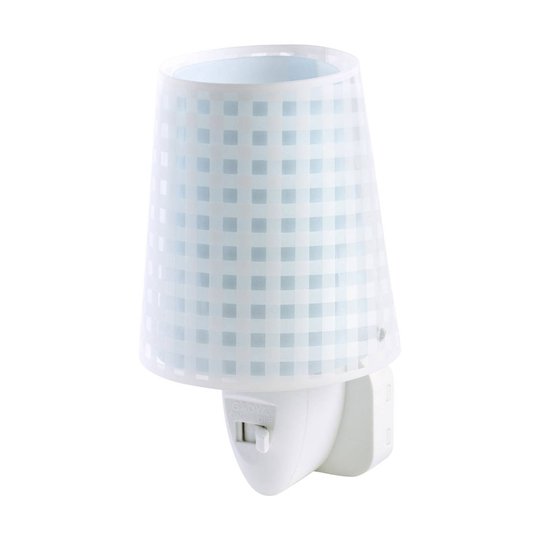 LED-yövalo Vichy, sininen