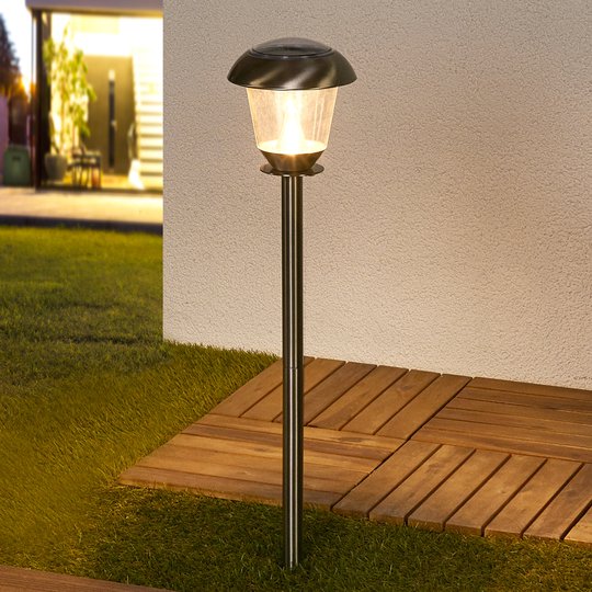 Nela LED-aurinkovalaisin puutarhaan