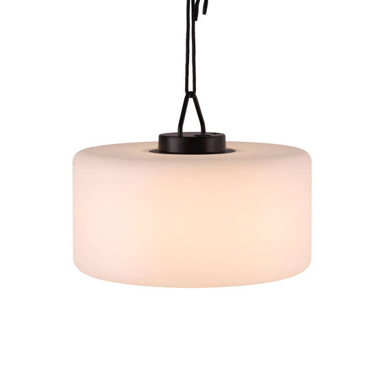 Holly-LED-riippuvalo akkukäyttöinen IP44, Ø40cm