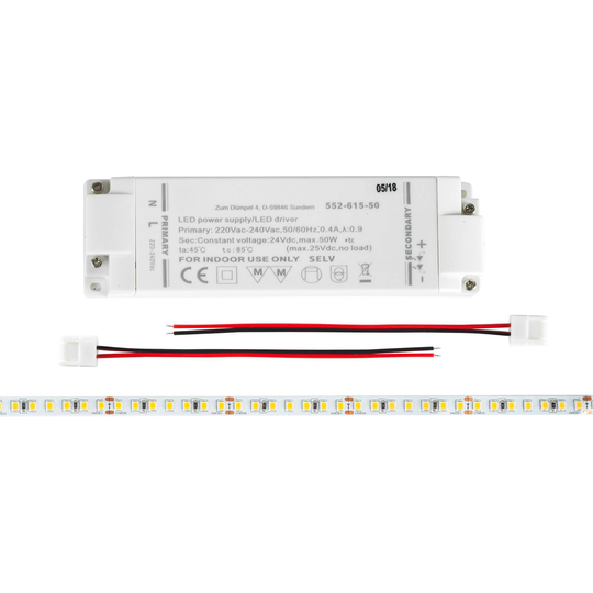 BRUMBERG QualityFlex®-LED-nauhasarja 5m 48W, 3100K