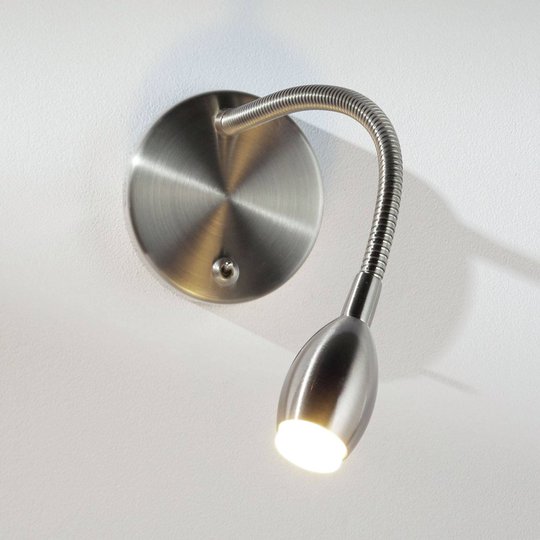 LED-seinävalaisin MARTA säätövarrella, nikkeli