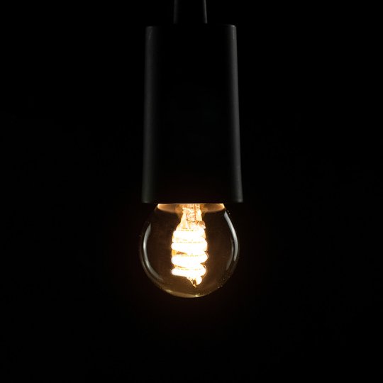 SEGULA LED-lamppuE27 4W G45 Curved ambient kirkas