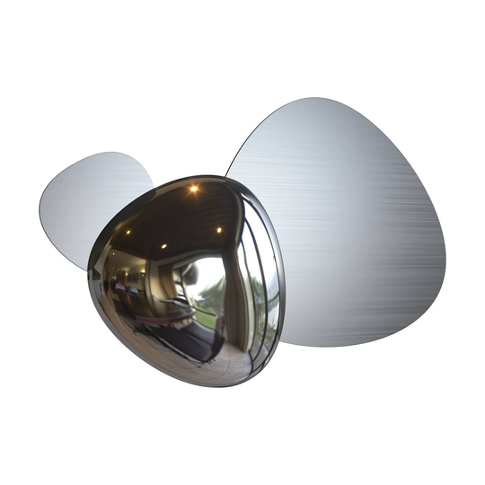 Maytoni Jack-stone -LED-seinävalo 36,6 cm nikkeli
