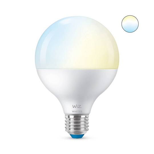 WiZ G95 LED-lamppu E27 11W Globe matta CCT
