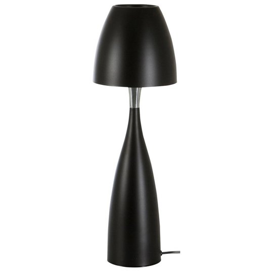Musta Anemon-LED-pöytävalaisin - 49,7 cm