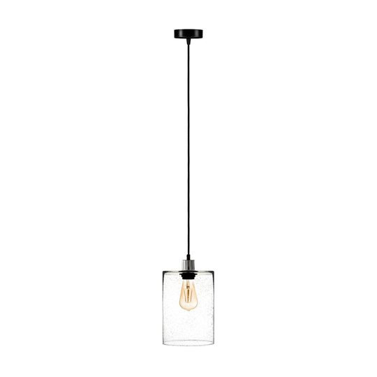 Soda-riippuvalo, lieriö, lasia, kirkas Ø 18 cm