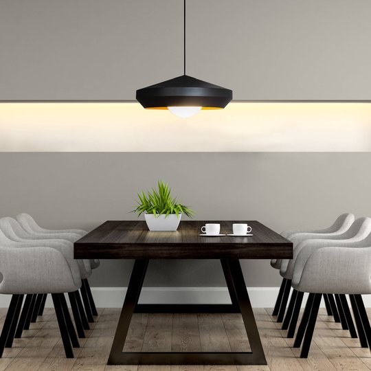 Innermost Hoxton 50 -riippuvalo musta/kulta