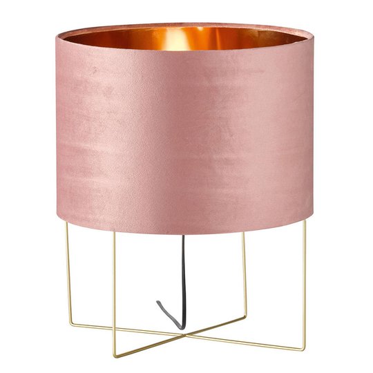Pöytävalaisin Aura, samettivarjostin, 43 cm