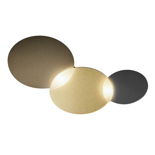 GROSSMANN Circ -LED-kattolamppu pronssi/messinki