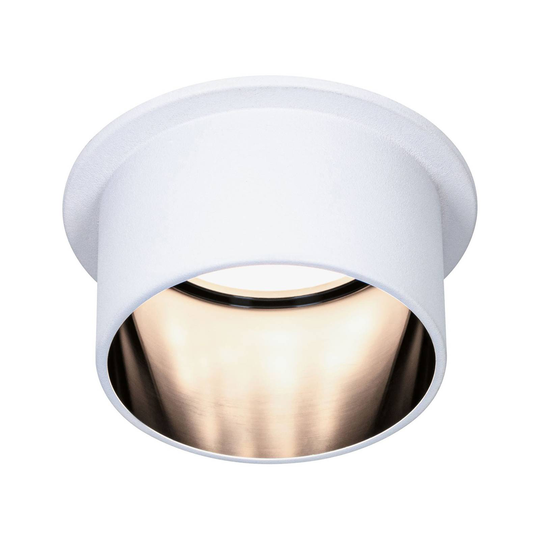 Paulmann Gil LED -uppovalo, valkoinen/mattamusta