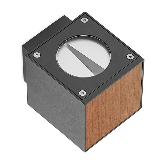 Lucande Cimala -LED-seinälamppu, kuutio, 11,5 cm