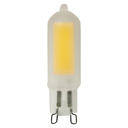 Kaksikantainen LED-lamppu G9 3W 2 700 K matt