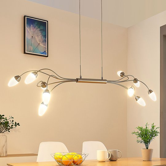 LED-riippuvalaisin Deyan, 10-lamppuinen