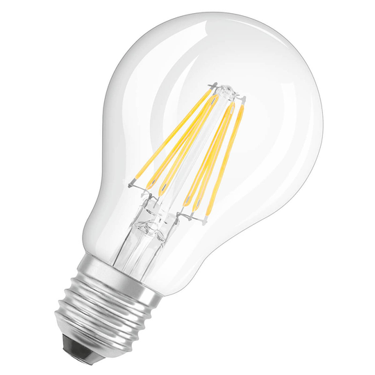 OSRAM-filamenttilamppu E27 8,5W 2700K himmennys