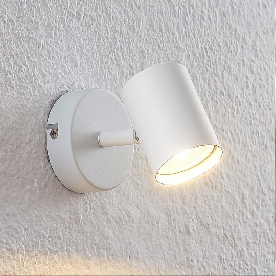 ELC Tomoki -LED-kohdevalo, valkoinen, 1-lamp.