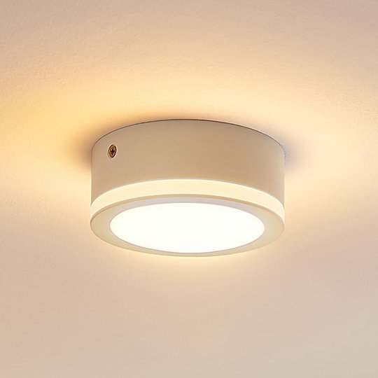 Pelkistetty pyöreä LED-kattovalaisin Quirina