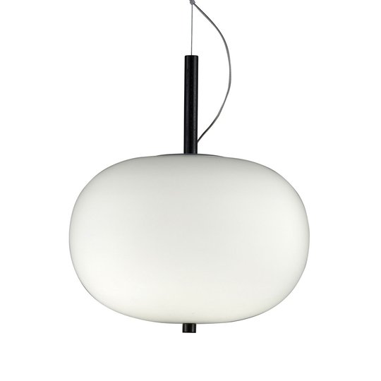 Grok Ilargi -LED-riippuvalo, tumma, Ø 32 cm