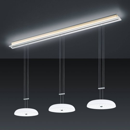 BANKAMP Strada Vanity riippuvalo, 3-lamp., 155 cm