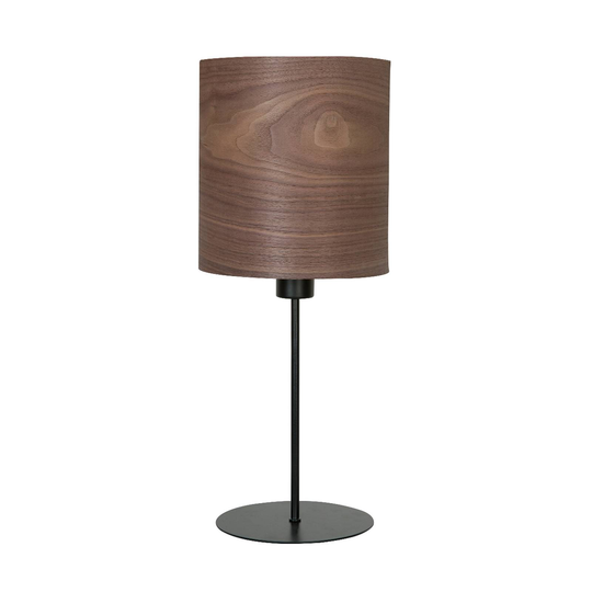 Envolight Veneer -pöytälamppu pähkinä Ø 20,5 cm