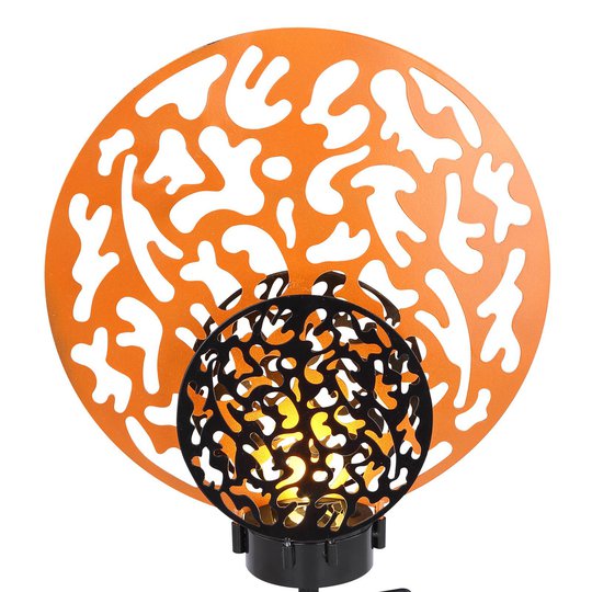 Aurinkokäyttöinen LED-lamppu 36615, kulta, musta
