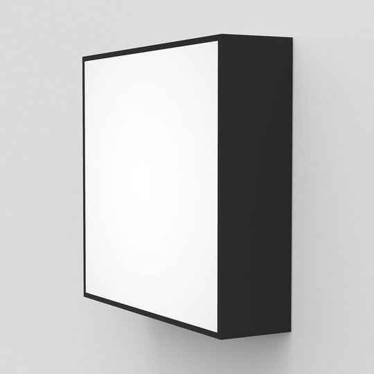 Astro Kea Square 240 -LED-seinävalaisin, musta