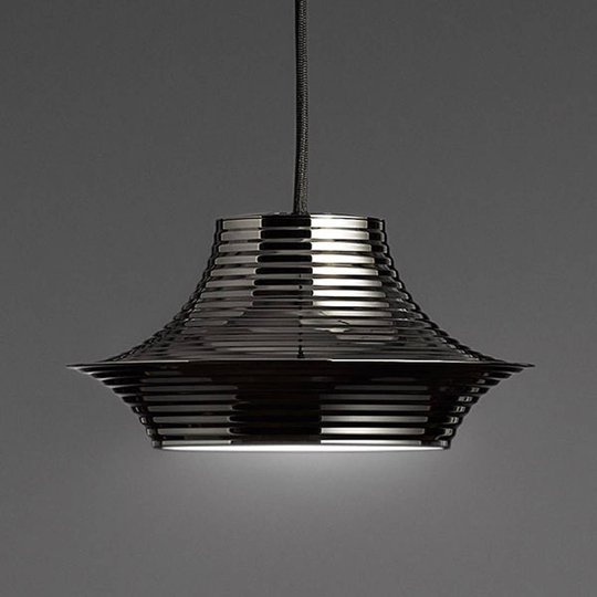 Bover Tibeta 03 - LED-riippulamppu, kromi-musta