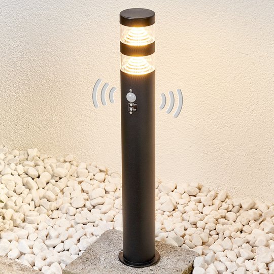Moderni LED-pihatievalaisin Lanea, liiketunnistin