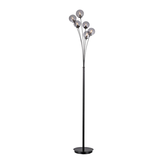 Paul Neuhaus Widow -LED-lattiavalo, 6 lasipalloa