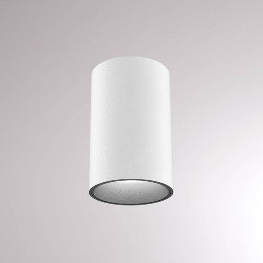 LOUM Atus Round -LED-kattovalaisin, valkoinen