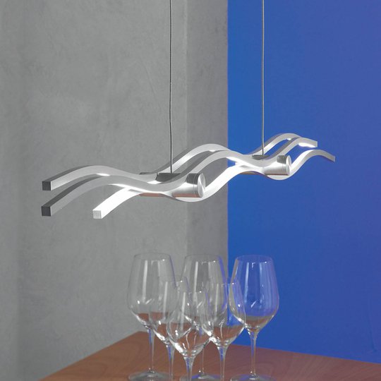Escale Silk -LED-riippuvalaisin 120 cm
