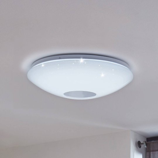Pyöreä Voltago-C-LED-kattovalaisin, ohjattava