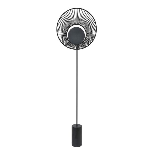 Forestier Oyster -design-lattiavalaisin, musta