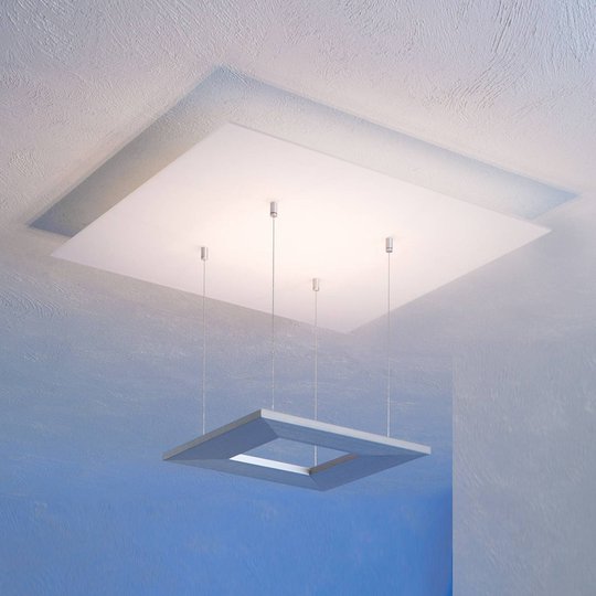 Escale Zen -LED-kattovalaisin, 60 cm, alumiini