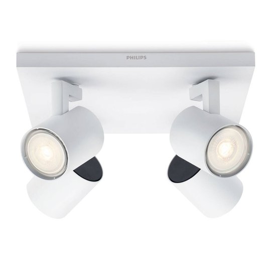 Philips Runner LED-kattovalaisin 4-lamppuinen