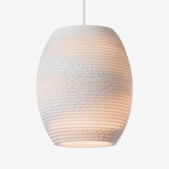 Riippuvalaisin Oliv Pendant, valkoinen
