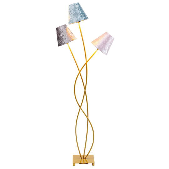 KARE Flexible Velvet Tre -lattiavalo messinki