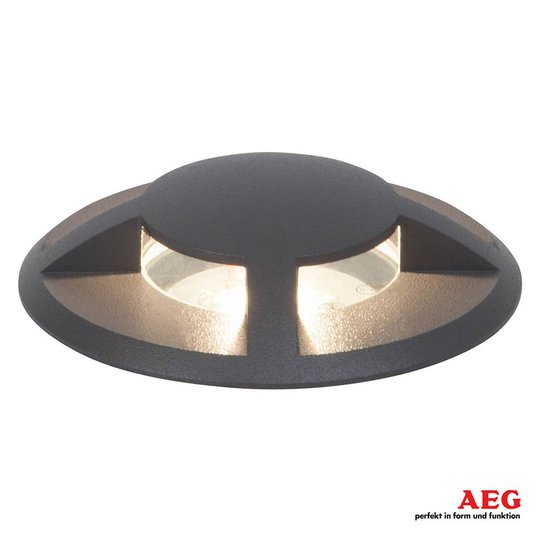 AEG Tritax - LED-maaspotti, neljälle sivulle