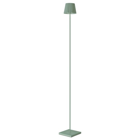 LED-lattiavalaisin Troll ulkokäyttöön, vihreä