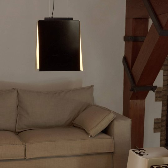 SLV Avento -LED-riippuvalaisin 30 musta/kulta