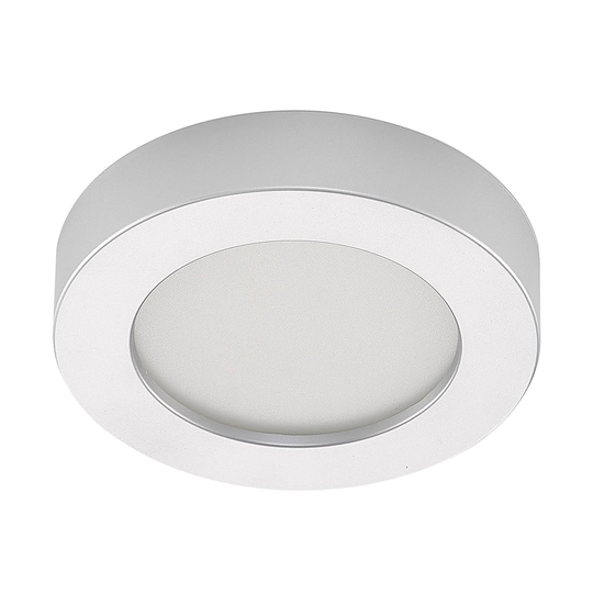 Prios Edwina -LED-kattovalaisin, hopea, 17,7 cm
