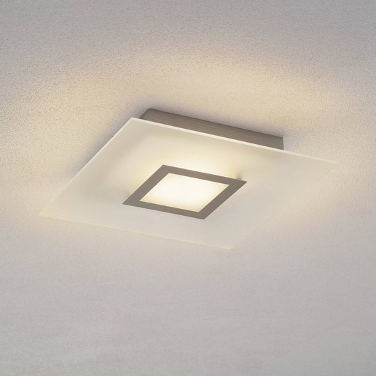 Nelikulmainen LED-kattovalaisin Flat himmennettävä