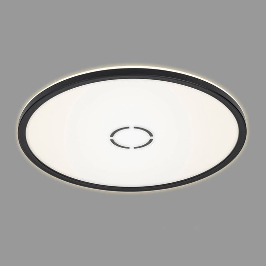 LED-kattovalaisin Free, Ø 42 cm, musta
